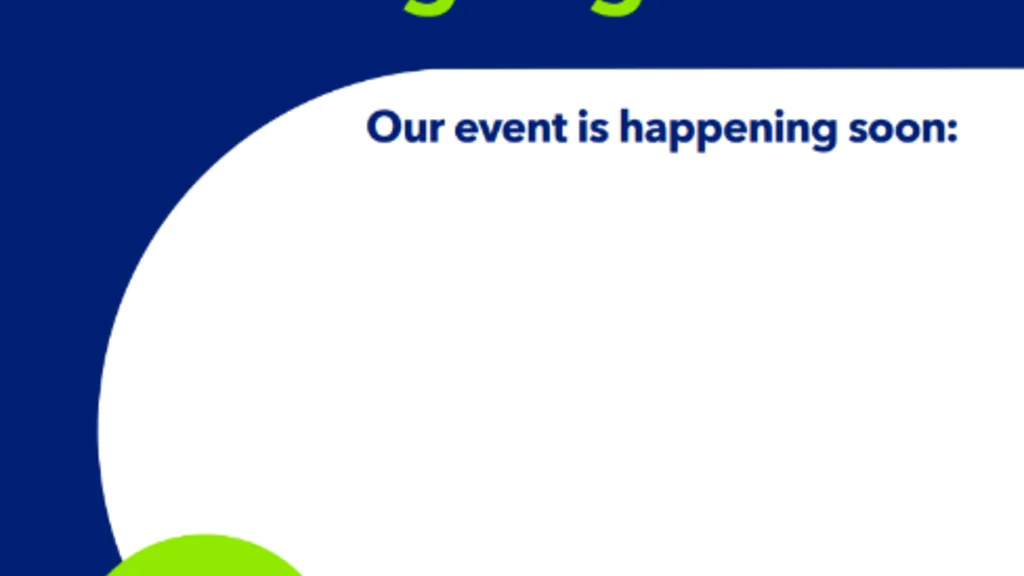 An empty Celebrate ageing, Challenge ageism poster people can fill in with details of their own event